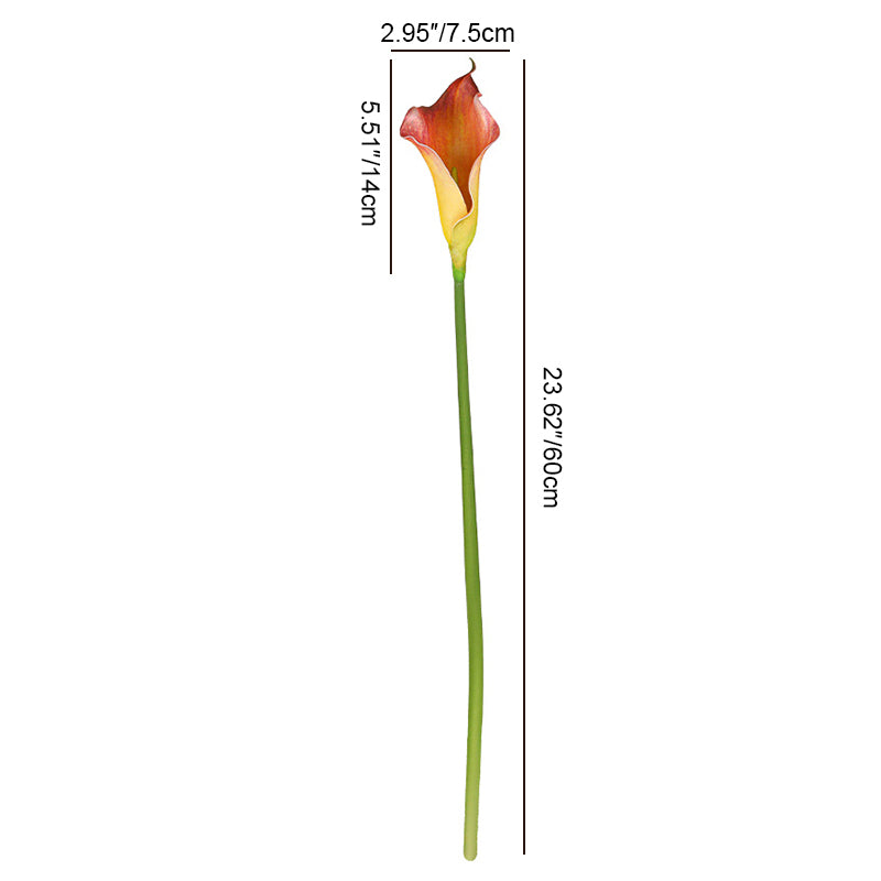 Elegant Artificial Calla Lily Decor