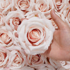 assorted-color-faux-rose-display
