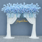 cherry blossom flower swag for wedding stage