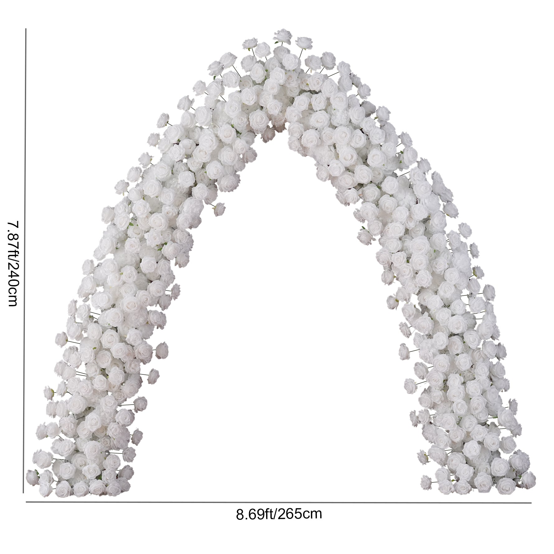 white_rose_modular_flower_panel_left