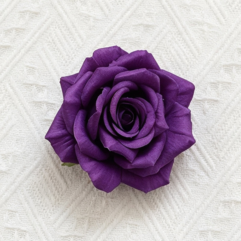 Artificial Multi Color Rose Flower Heads for DIY Wedding Floral Arrangements