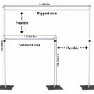 Built-in handle slot for easy moving of steel base