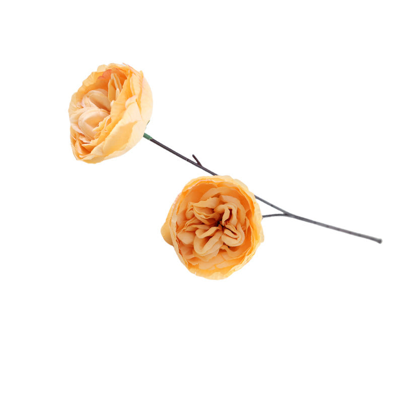 romantic faux rose for sweetheart table decor