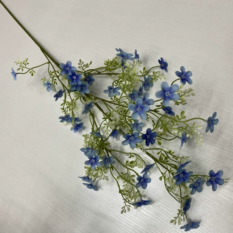 Spring faux daisy spray filler for bridal bouquet making