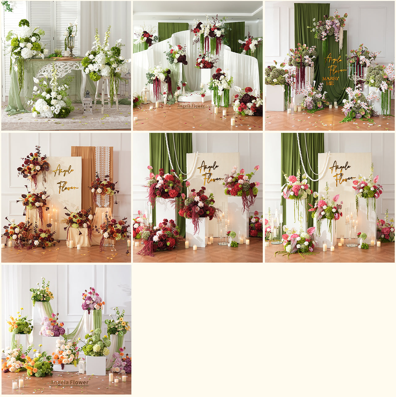 artificial white calla lily wedding table arrangements