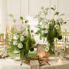Green amaranthus wedding table centerpiece artificial flower arrangement