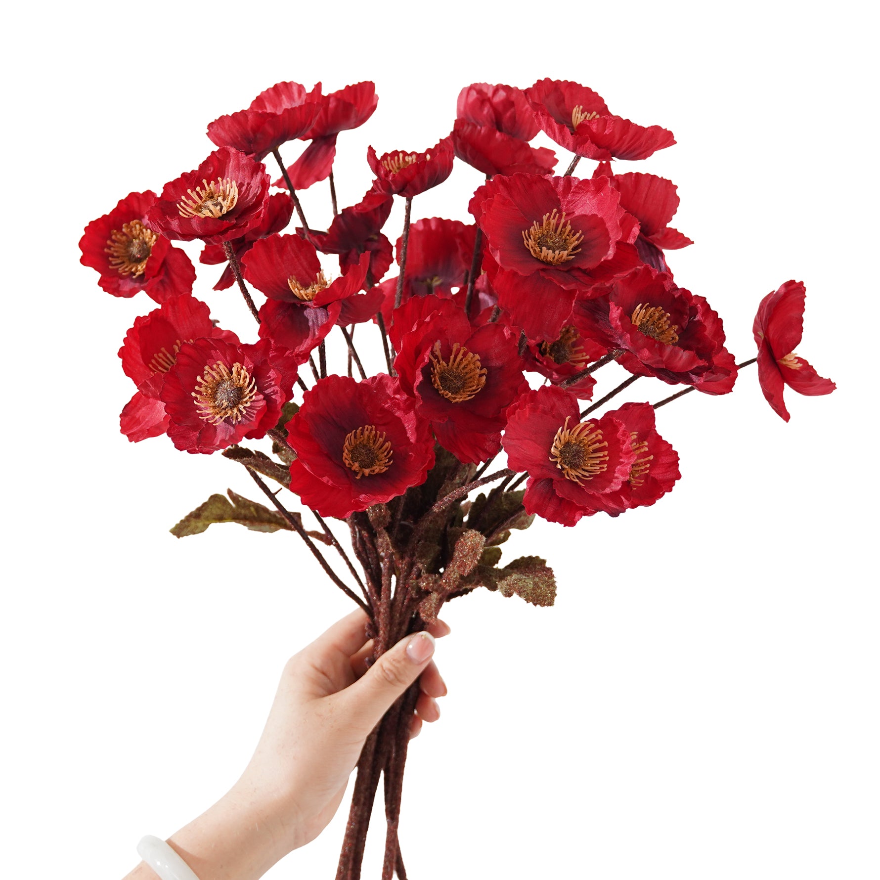 red-silk-poppy-long-branches