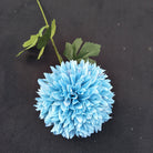 lime_green_faux_pom_pom_flower_stem