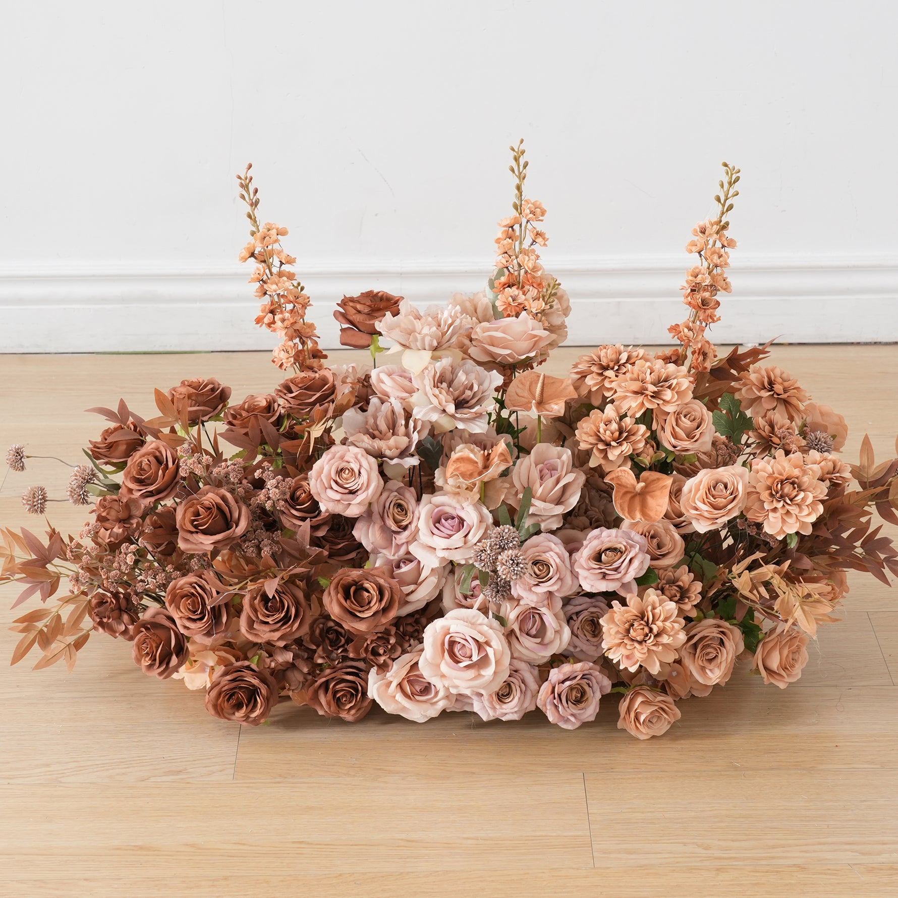 Wedding Faux Rose Stem Backdrop Decoration
