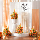 bright-orange-floral-arrangement