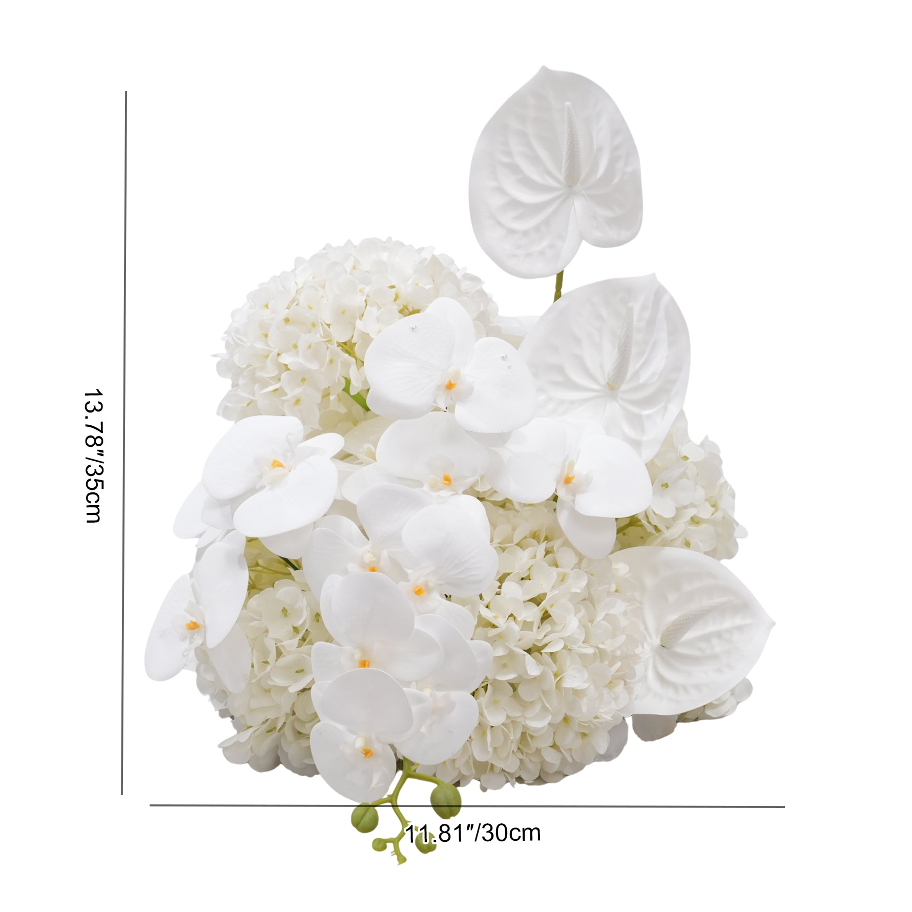 neutral‑white‑mixed‑artificial‑blooms‑banquet‑table‑decor‑full‑view