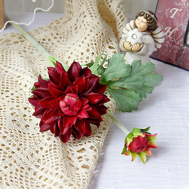 stem_foliage_detail_artificial_dahlia