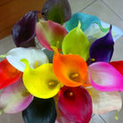 Bulk PU Calla Lily Fake Flower Wedding Arrangement
