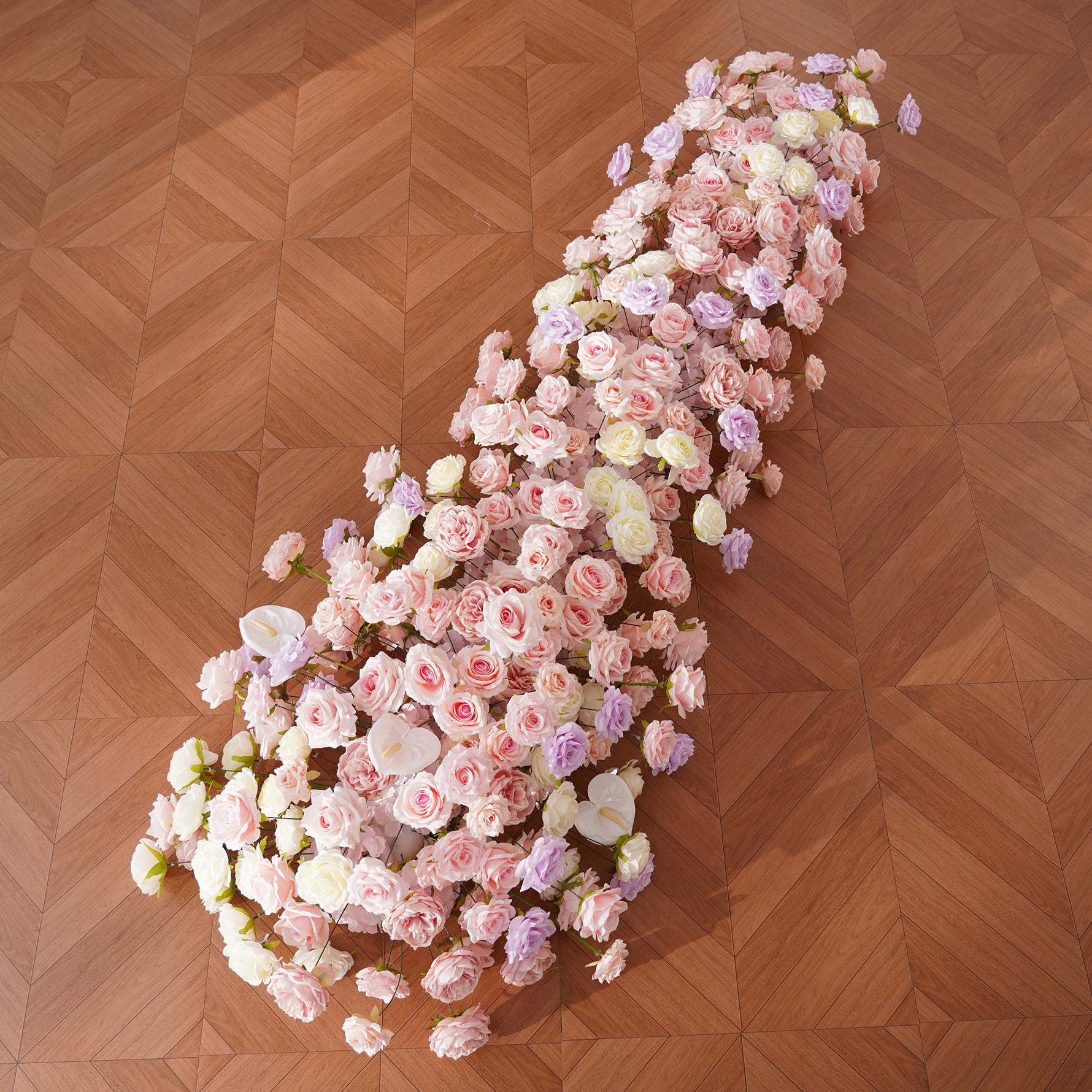 blush-rose-wedding-flower-garland