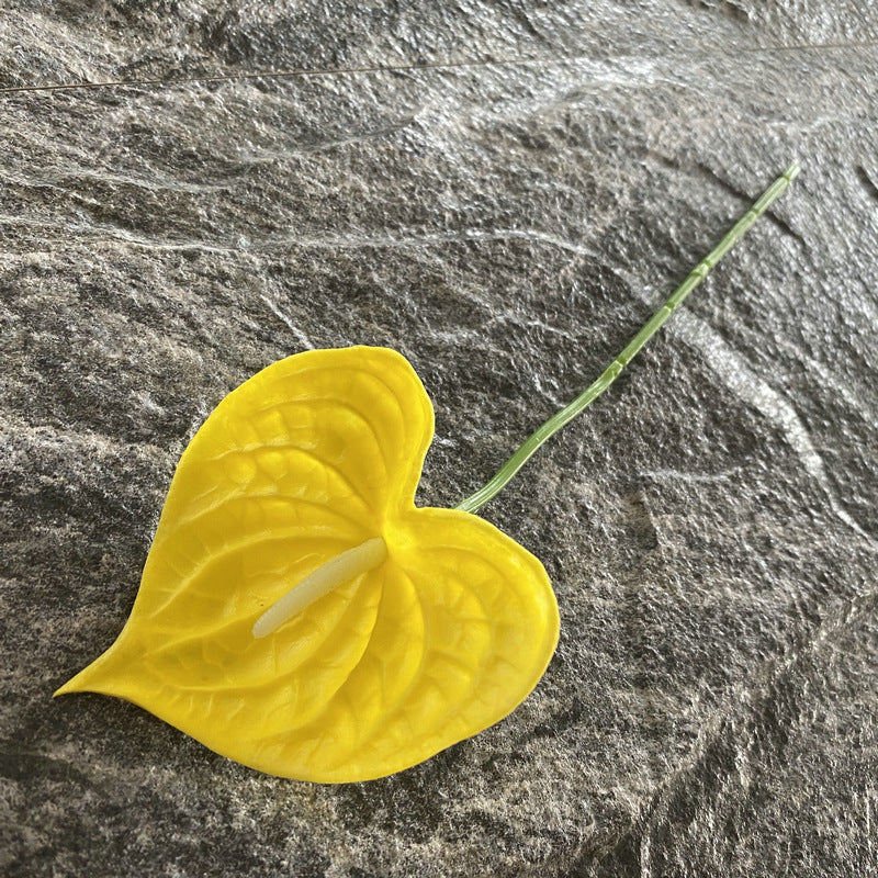 rust_orange_faux_anthurium_flower