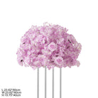Lavender bloom ball set of four for event table styling