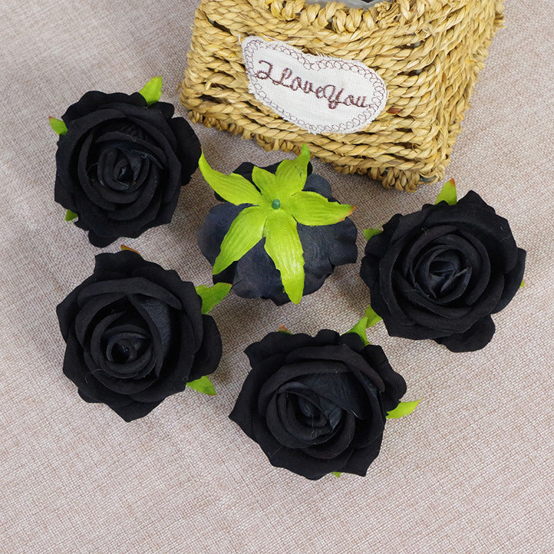 ice_blue_artificial_rose_bloom_cluster