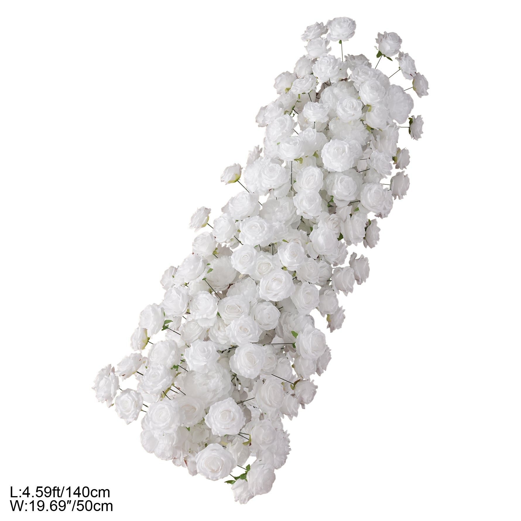 white_rose_arch_isolated_plain_background