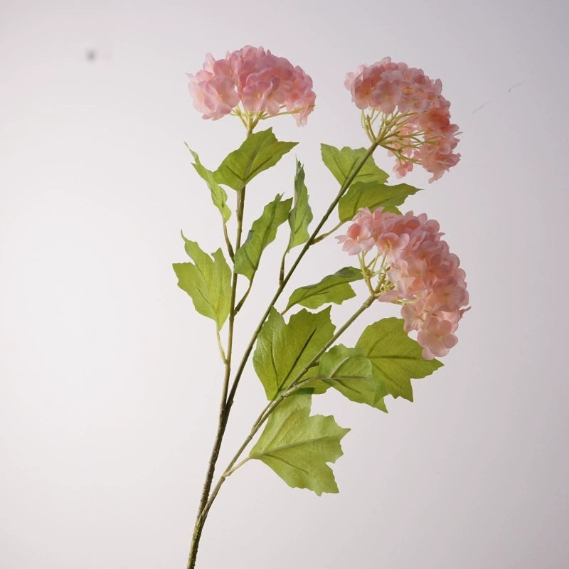 Faux hydrangea stem for indoor home table decoration