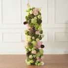 Antique green hydrangea flower cluster