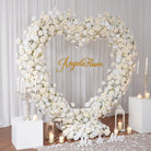 Premium Faux Flower Heart Arch Wedding Decoration