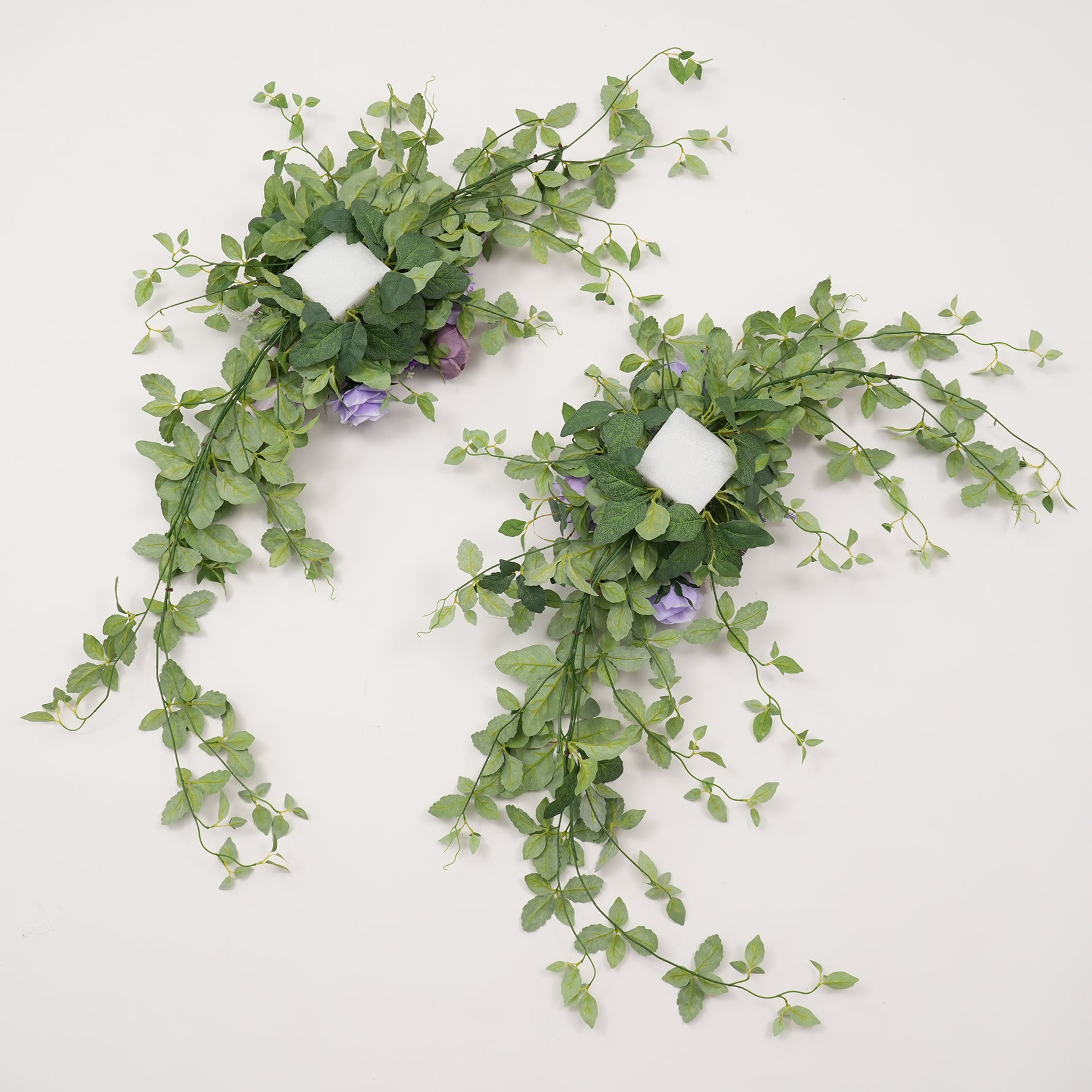 wedding-arch-side-flower-swags-lavender
