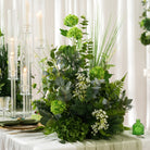 modern-green-floral-table-decoration