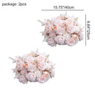 Luxury Wedding Backdrop Decoration with Artificial Roses