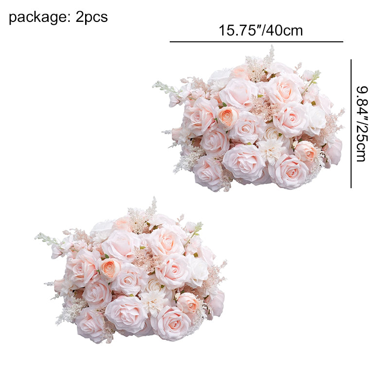 Luxury Wedding Backdrop Decoration with Artificial Roses