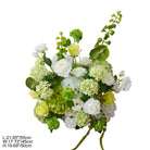 Rose and Greenery Wedding Decor