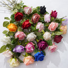 single-stem-silk-rose-bouquet 
