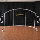 C arch backdrop for banquet stage wedding event decoration