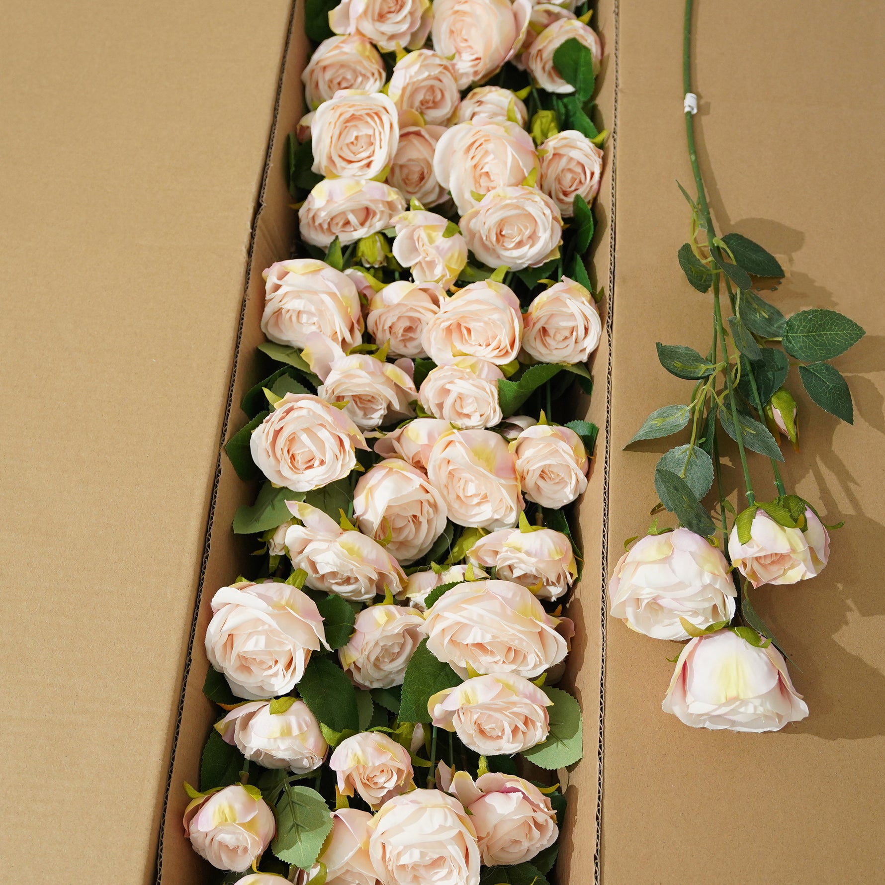 flatlay-multicolor-austin-silk-roses