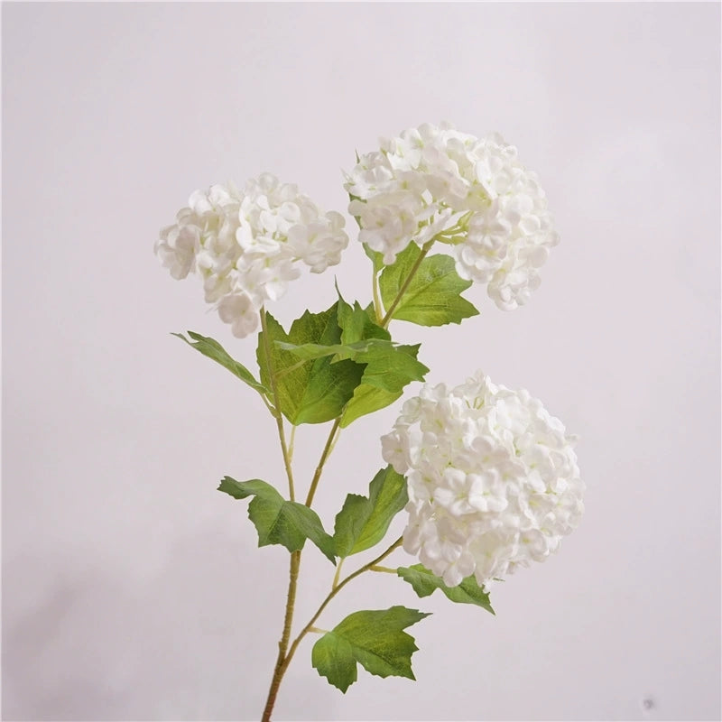 Artificial hydrangea for bridal bouquet and centerpieces