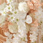 Faux floral for luxury wedding backdrop