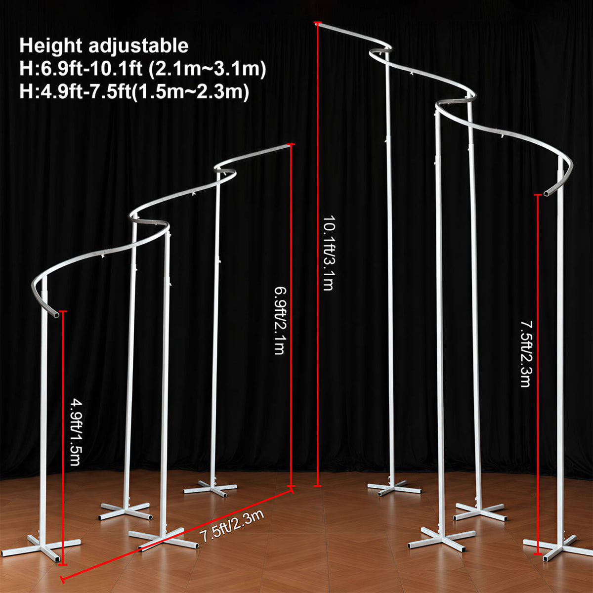 material_sample_metal_display_stand