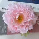 silk peony flower head