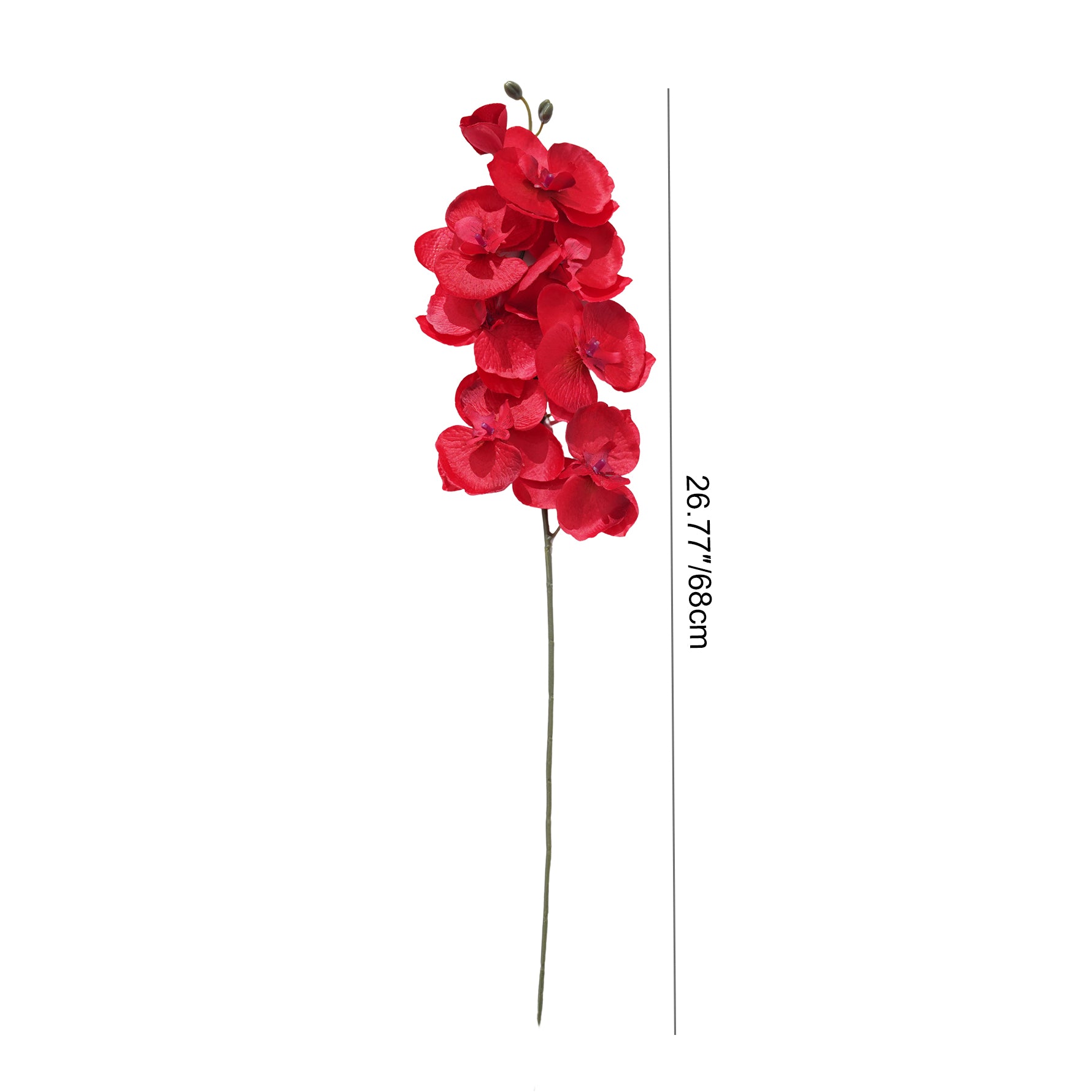 White Pink Silk Butterfly Orchid Florist Supply
