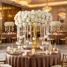 Romantic White Floral Hanging Arrangement for Wedding Events