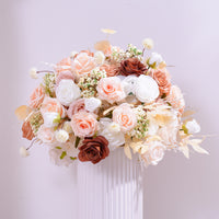 A863820 Champagne Series Wedding Reception Flower Ball Centerpiece For Table