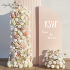 Artificial White Rose Mixed Flower Bouquet