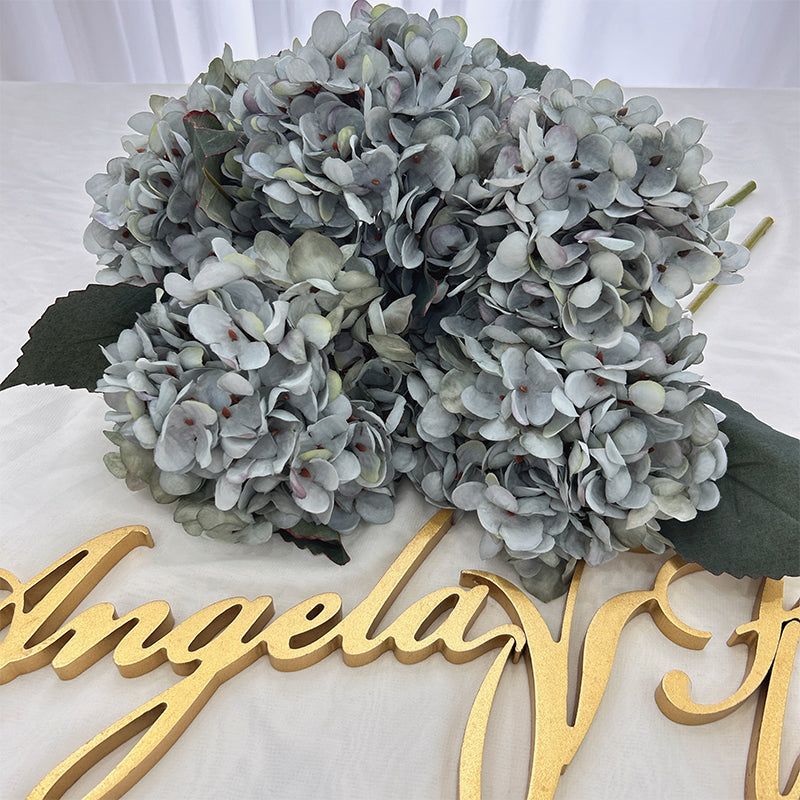 artificial hydrangea bouquet for kt board floral decor